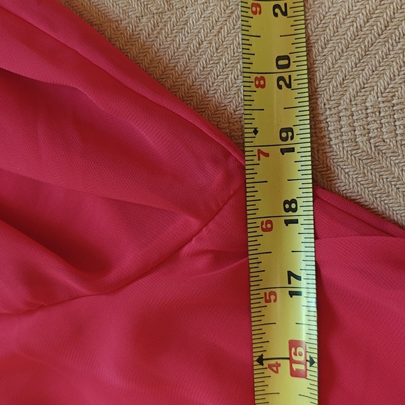 Hot Pink Ruffled Dress - Picture 8 of 12